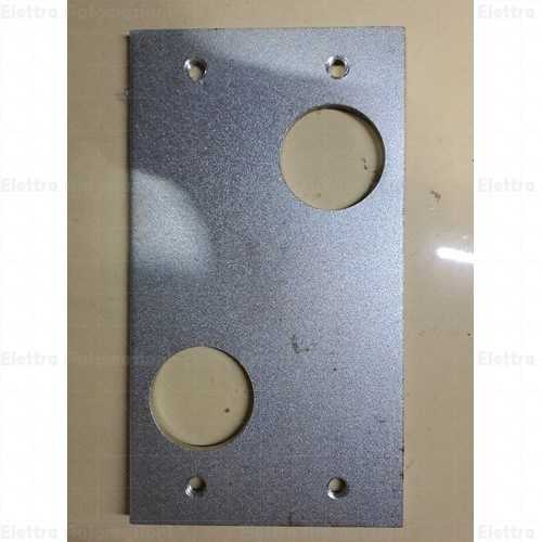 Piastra fondazione motore 746 e 844 Cm 29 X 16 Spessore mm 6 FAAC Originale